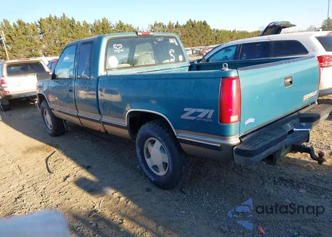 1998 Chevrolet K1500 Fleetside из США, поврежденный, VIN 2GCEK19R1W1239271